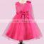 MGOO New Design Flower Girl Dresses Pink Sparkle Chiffon Wedding Party Dresses For Girl Kids Birthday Dresses
