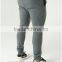 Dark Grey Mens Tapered Jogger Pants Polyester Cotton Fleece Black Fashion Design Fitness Sweatpants Gym Fitted Joggers