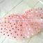 2016 new baby girls tutu skirt gold polka dot tutu pettiskirt
