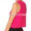 pink tank top acrylic sleeveless ladies vest for summer