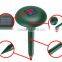 High quality outdoor AGTZ-06 sound vibration Solar energy panel pest repeller mole