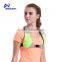 2016 LED reflective sports vest lady sportswear manufacturer