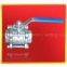 3 pieces Flanged ball valve