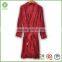 Luxurious Flannel Satin Men Brushed Hemmed Bathrobe Set