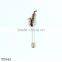 china whole sale gold brooch and metal instrument brooch for suit