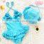 Cute Korea style high quality baby girls one piece swimwear