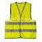 security guard vest workwear,safety wear vest ,yellow high visibility vest