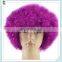 Sports Fan Crazy Party Cheap Purple Big Curly Afro Wigs HPC-0034