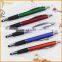 Multifunctional Touch Screen Pen Silicone Tip Customized Stylus Ballpoint Pen