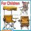 Promotional items high quality cheap metal canvas folding chair made in china