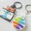 oem custom embossed 3D car key chain