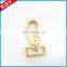 Promotional Price Shiny Sliver Fashional Gold Color Metal Snap Hook
