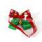 Factory direct Christmas pet bow tie dog cat collar with gold bell