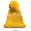 12colors NEw fashion winter Lovely baby kids candy color pompom hat children bonnet warm knitted skull beanie hats baby hats