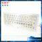 KMY299G hot!!! IP65 anti vandal metal keyboard integrated with touchpad