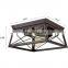 Tonghua NEW Arrival Amazon Hot Seller American E26 Lamp Holder Cage Ceiling Hanging Light Modern