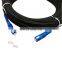SC UPC Indoor SM G657A G652D Simplex FTTH Drop Cable Patch cord sc apc ftth patch cord