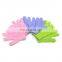 Assorted Colors Nylon Bath Exfoliating Scrubber Gloves