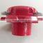 Special shape buckles for floor scrubber brush