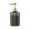 Europe Style Elegant Bathroom  Ceramic Sets Dark Green  Bathroom Set Ceramic High Quality  Delicate  Bathroom Set Luxury