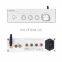 Assembled Silver/Black 300Wx2 TPA3255 DAC HiFi Home Power Amplifier with Tone Control Preamp