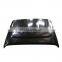 black steel hood cover for jeep for for wrangler JK