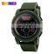 SKMEI 1218 Sports LED Digital Wristwatches Chronograph Men Silicone Strap Waterproof Watches