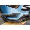 Advantageous Price Universal 3K Twill Glossy Carbon Fiber Front Bumper Canards For BENZ AMG A35 A35L
