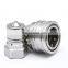 Best price high pressure no leak 3/8 inch SS 304 material ISO 7241-B KZF hydraulic quick coupling for tractor