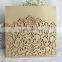Personalized Laser Cut with Metal Tablet High Quality Arabic Wedding Invitation Cards