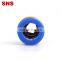 SNS SPOC Series pneumatic one touch push to connect brass quick fitting air hose tube connector round male straight fitting