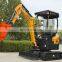 Hot Sell Customizable HW20 2 Ton Mini Excavator for Sale Chinese Max Italy German Diesel Clearance Customized Germany Cylinder