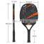 Pro titanium & carbon fiber beach tennis racket/raqueta profesional tennis