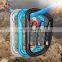JRSGS Manufacturer Heavy Duty Customized Logo Safety 30kN Carabiner Climbing Aluminum Auto Locking Snap Hook S7111