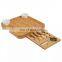 Hot sale Home Kitchen Tableware Ceramic Bowl Bamboo Cheese Board And Cutlery Set Safe Kitchen Chopping Blocks