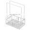 Multi-purpose Storage Holder Organizer Dishcolth Rack Kitchen Basket Sink Towel Sponge Drainer Rack