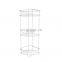 Good Quality Stainless Steel Kitchen Organization Shelves Storage Holders & Racks 3-Layer Metal Corner Triangle Storage Racks