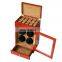 custom free logo wooden watch winder