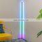 Modern Nordic 140cm Remote Control Standing Multicolor Rgb Led Stand Tripod Corner Floor Lamp  light For Drop Shipping