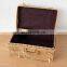 Rattan Woven Boho Bag With Handle handmade suitcase