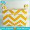 Custom Monogrammed Chevron Halloween Tote Bag/Chevron Easter Basket