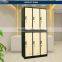 Primary School Library Furniture Doube Tier Lockers Comic Book Storage Cabinet