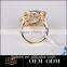 Smart design silver couple rings jewelry manufacturer china double finger ring