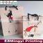 Customer design paper gift bag with handle for shopping
