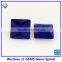 synthetic square blue sapphire Nano Spinel stone price