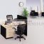 Factory Wood Desk Outlet Modern Office Small Workstation for 2 Person(SZ-WS325)