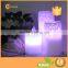 Holiday Remote Control Timer Wax Candle Light Hollow Out Candle