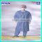 Disposable Non Woven Fabric Sterile Colorful Anti Fluid Surgical Gown