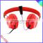 Latest Fashionable Stylish headset high performance multimedia headsets for computer with detachable PC microphone