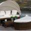 Granco KAL076 garden wicker sun lounger furniture